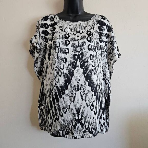 Vince Camuto Poncho Blouse - Picture 1 of 8